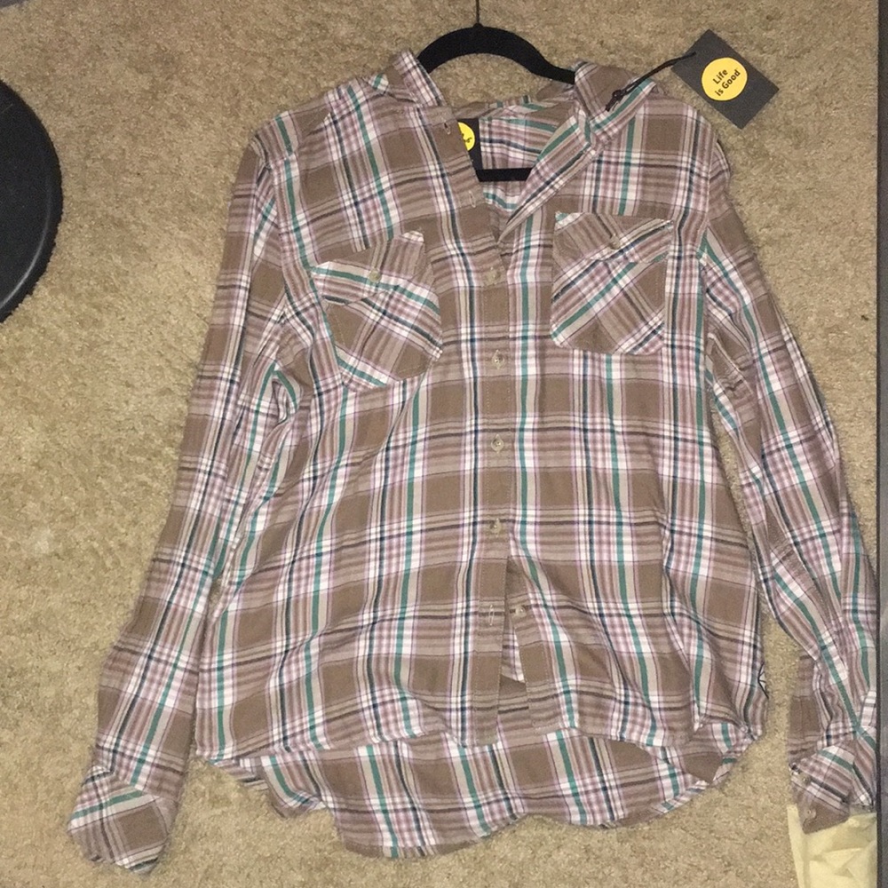 New life is good flannel